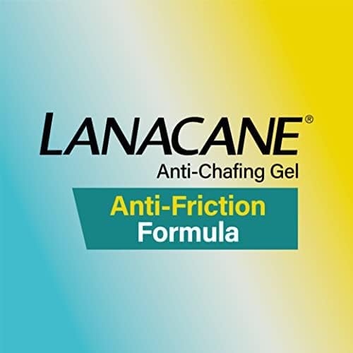 Lanacane Anti-Chafing Gel 28g - Long-Lasting Itch Relief for Thighs, Legs, Bra, Underarms, and Under Breast - Multi-Purpose Rash Treatment Medication