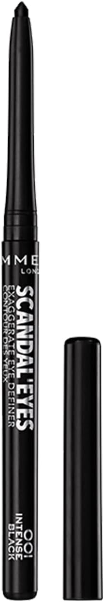 Rimmel London Scandaleyes Exaggerate Eye Definer, 001 Intense Black, 0.35g