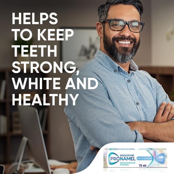 Sensodyne Pronamel Toothpaste Enamel Care, Gentle Whitening Toothpaste, Mint Flavour, 75ml