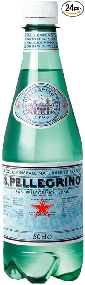 San Pellegrino Sparkling Bottled Water 24x500ml