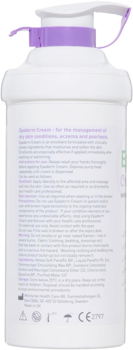 Epaderm Dryness Cream, 500g