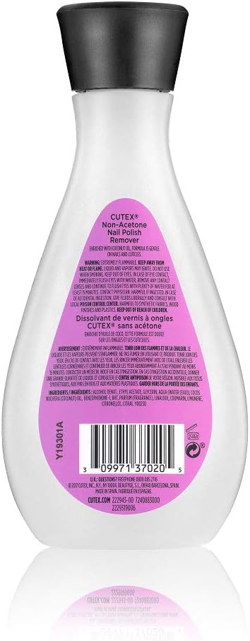 Revlon Cutex Non-Acetone Nail Polish Remover (Packaging may vary)