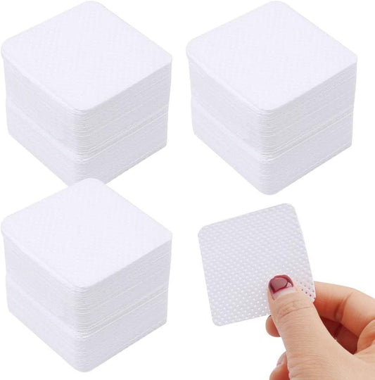 300 Pcs Lint Free Wipes for Nails, Nail Wipe Pads Lint Free Wipes Nail Art UV Gel Polish Absorbent Remover Wipes for DIY Nail