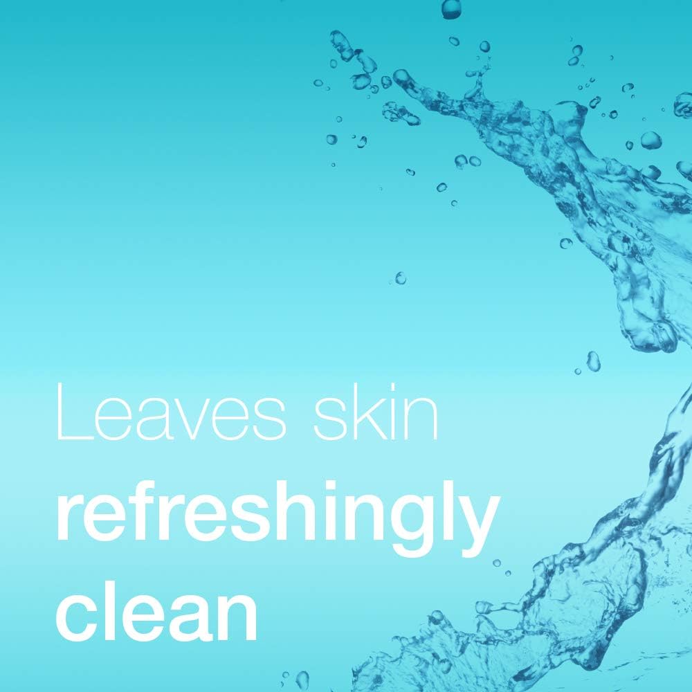 Neutrogena Hydro Boost Water Gel Facial Cleanser, with Hyaluronic Acid for Dry or Dehydrated Skin 200ml
