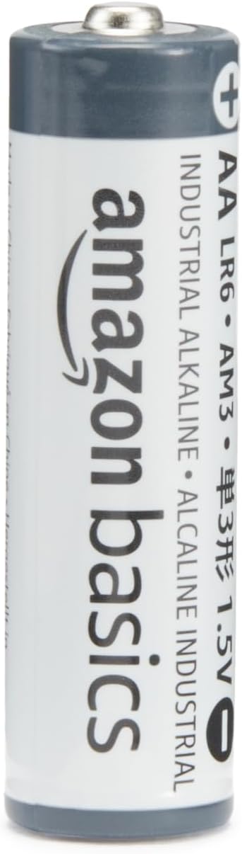 Amazon Basics 40-Pack AA Alkaline Industrial Batteries, 1.5 Volt, 5-Year Shelf Life