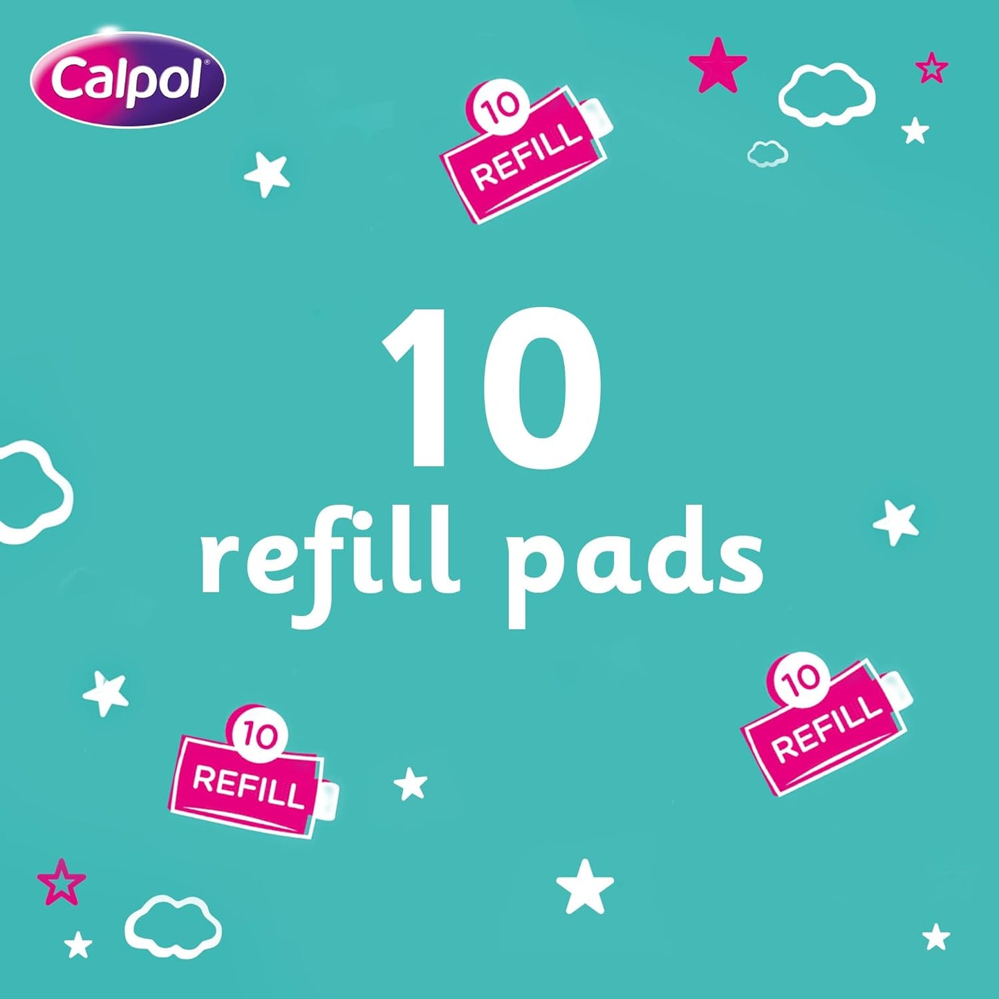 Calpol Vapour Plug XL Refill Pads, 10 Count (Pack of 1)