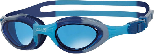 Zoggs Super Seal Kids Swimming Goggles, UV Protection, Quick Adjust Split Yoke Comfort Strap, Fog Free Clear Swim Goggle Lenses, Ages 6-14