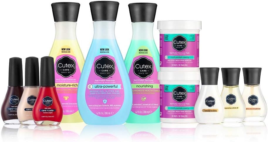 Revlon Cutex Non-Acetone Nail Polish Remover (Packaging may vary)