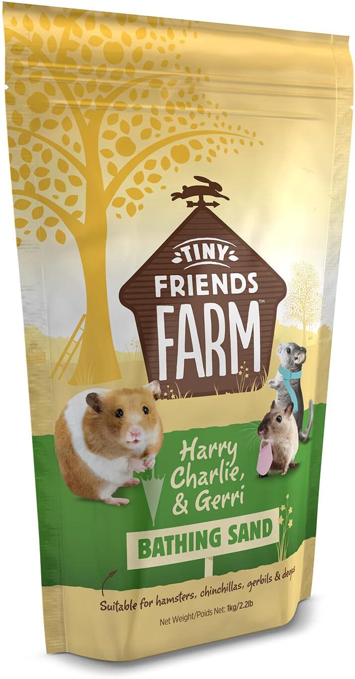 Supreme Petfoods Chinchilla Bathing Sand, 1 kg