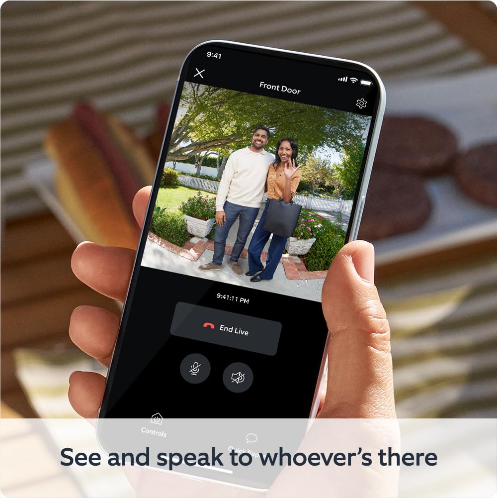 Ring Battery Video Doorbell (2024 release)| DIY Wireless Video Doorbell Camera I Head-To-Toe View, HD Video | Easy to install (5 min) | With Built-in Battery I 30-day free trial of Ring Home
