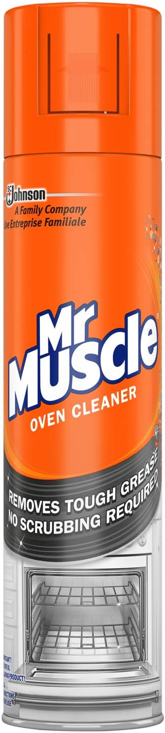 Mr Muscle Oven Cleaner, 300ml (Pack of 1), White