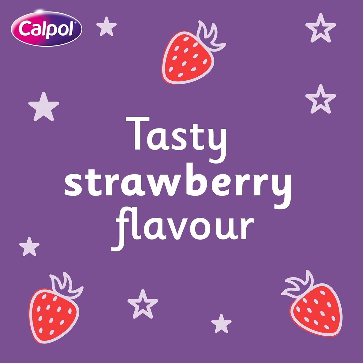 Calpol Sugar-Free Infant Suspension Paracetamol (1 x 100ml), Strawberry Flavour Calpol Infant with Paracetamol for Fever & Pain Relief, Suitable for 2+ Months Babies & Kids