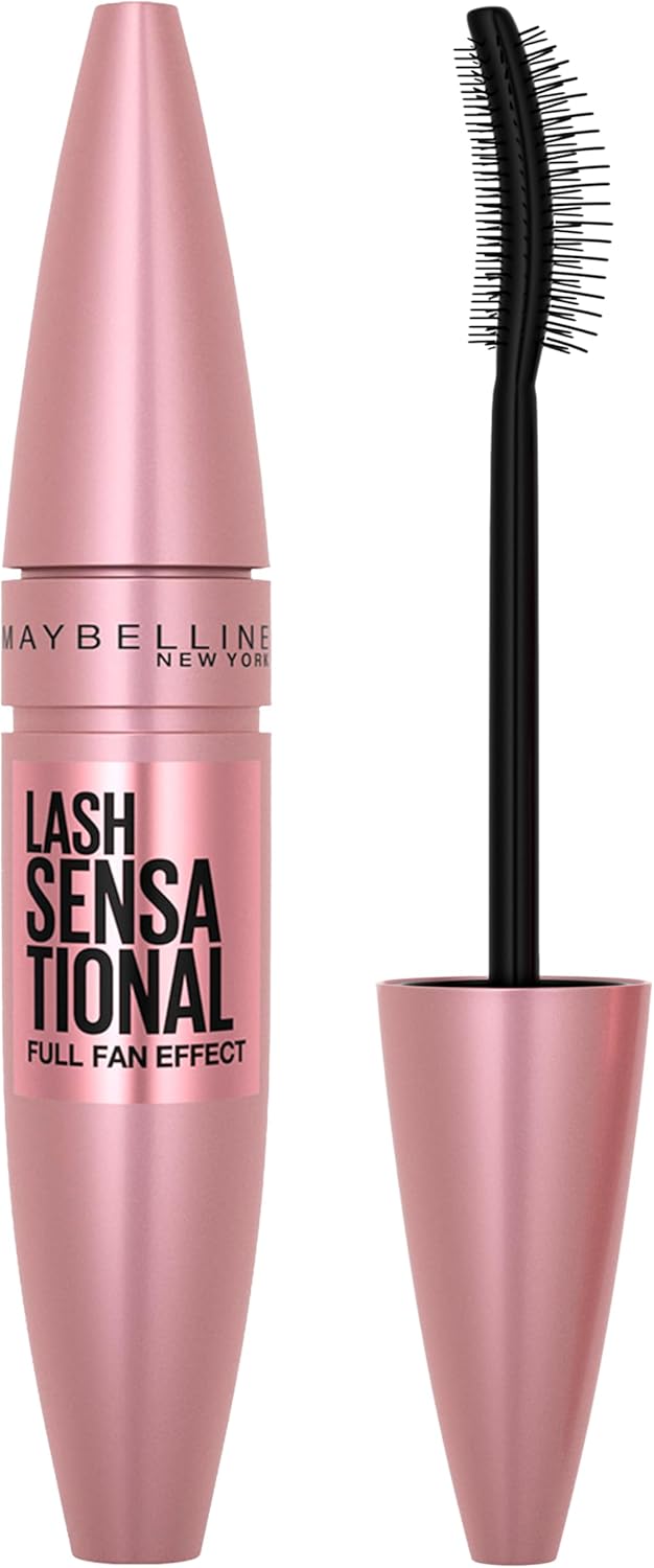 Maybelline New York, Volume Mascara, Lash Sensational, Colour: Very Black, 9.5 mL