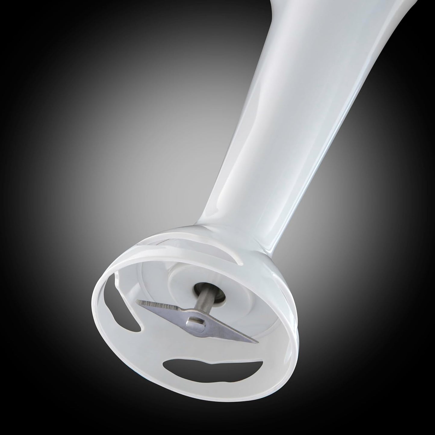 Russell Hobbs Food Collection Electric Hand Blender, 2 Speeds and Pulse Technology, Detachable blending leg for easy cleaning, Stainless steel blades, 200W, 22241, White [Energy Class A]