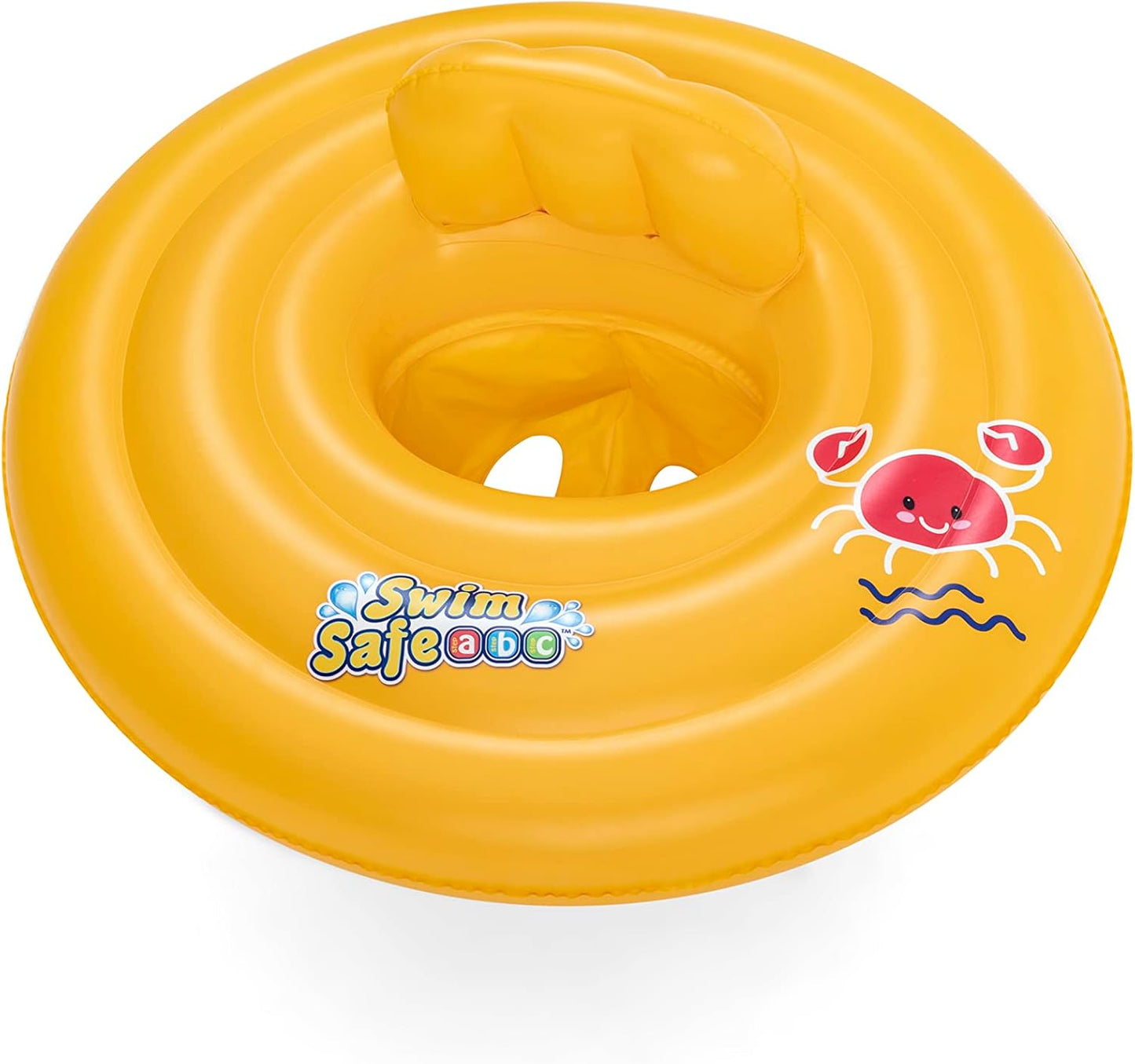 Bestway Swimming Float Inflatable for Infants | Round 3-Ring Inflatable Baby Boat Float for Toddlers Boys and Girls, Ages 0-12 Months