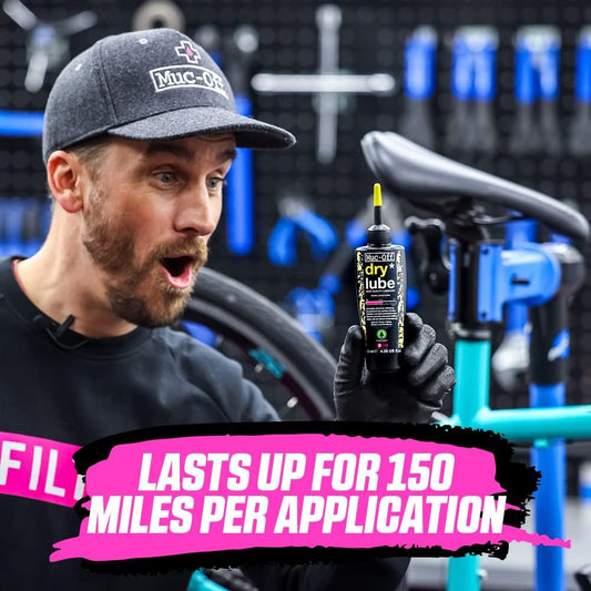Muc-Off Dry Lube 120ml chain oil (Packaging may vary), Black