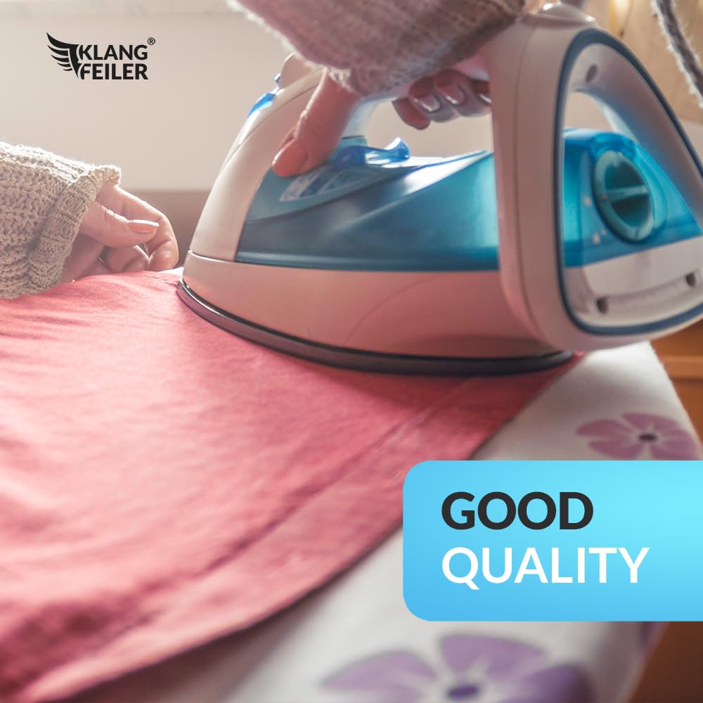 Klangfeiler® Hemming Tape 30 Metres I Extra Strong I Ironing Tape for Ironing I Ironing Adhesive Curtains Hardine Better Than Sewing Hemmed Fleece