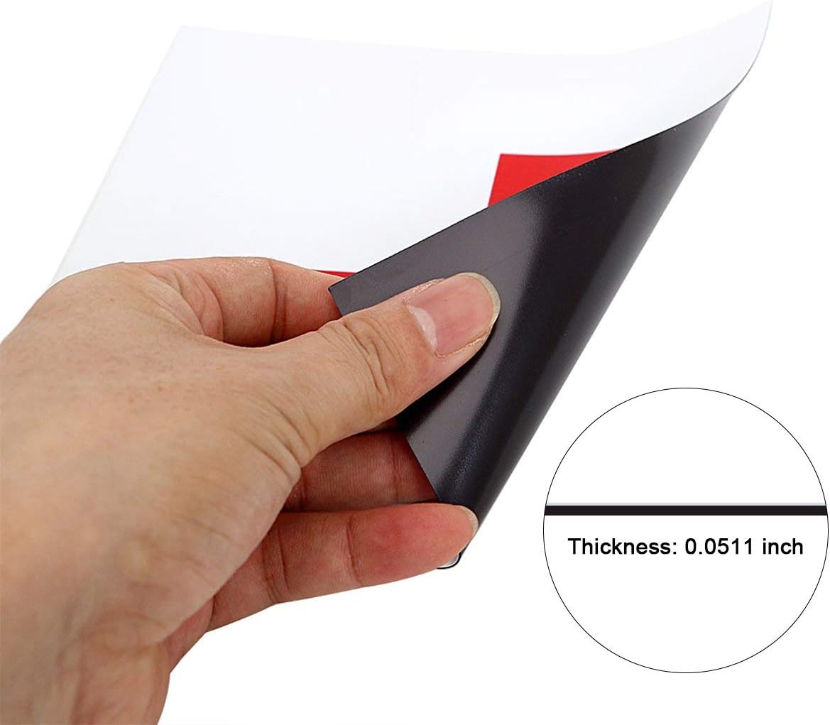 Onarway Fully Magnetic Car L-Plates Red L Plate 2 Pack for Car Magnetic Extra Thick Strong Learner Plates, No Melting No Blow off Easy to Move without Scratching Painting off