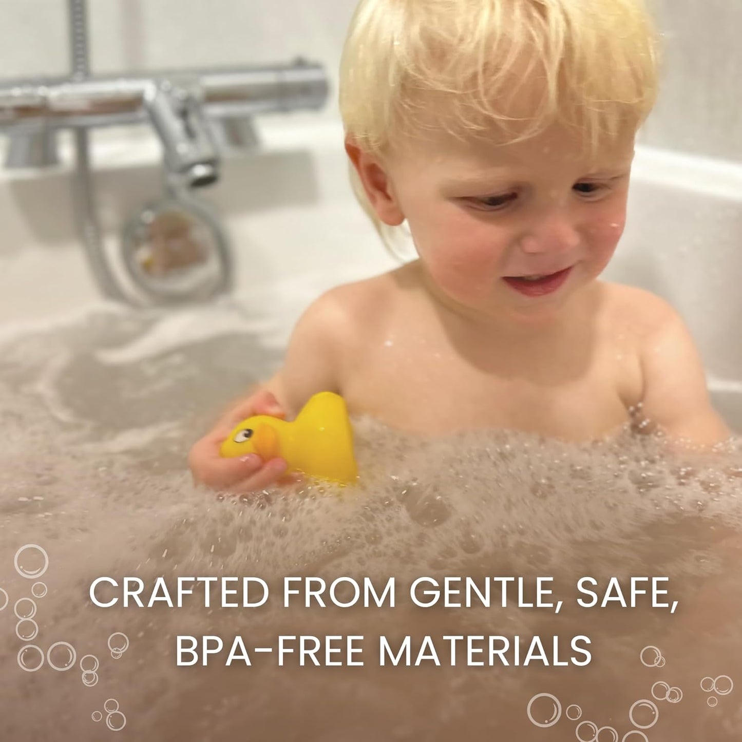 TensCare Digi Duckling Digital Water LCD Thermometer and Baby Bath Time Toy, yellow , Pack of 1