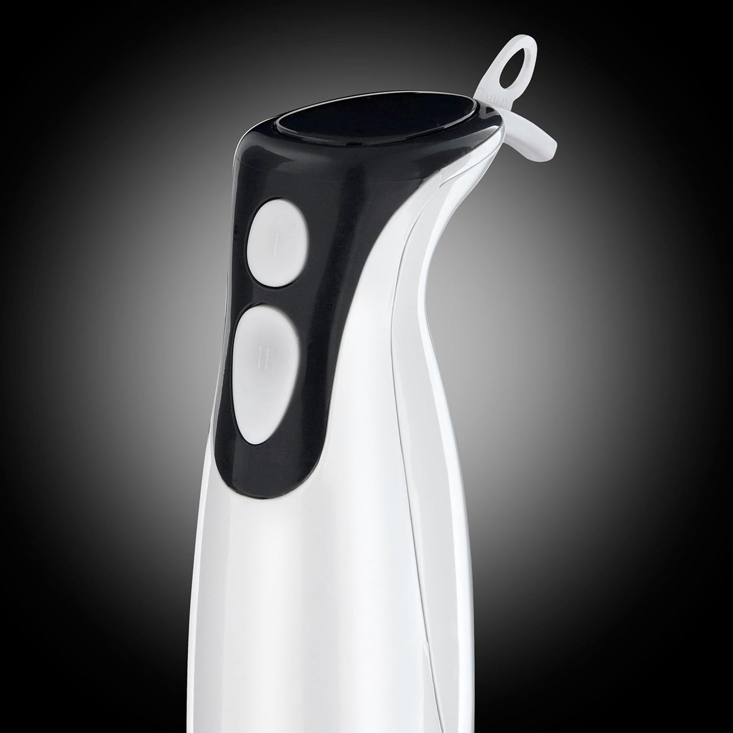 Russell Hobbs Food Collection Electric Hand Blender, 2 Speeds and Pulse Technology, Detachable blending leg for easy cleaning, Stainless steel blades, 200W, 22241, White [Energy Class A]