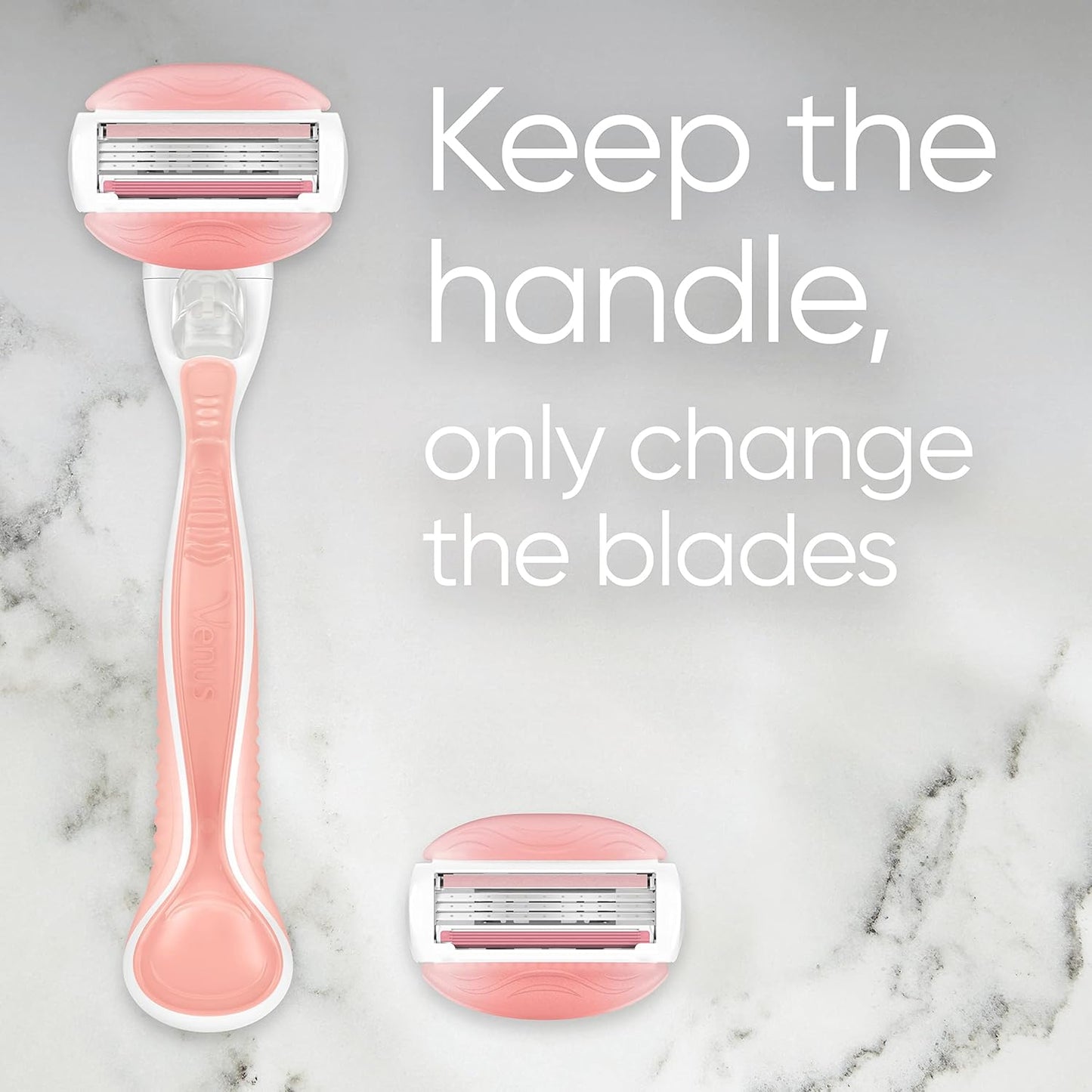 Gillette Venus Comfortglide Spa Breeze Women's Razor- 3 Blades, 3 built-in blades for a smooth, close shave that lasts