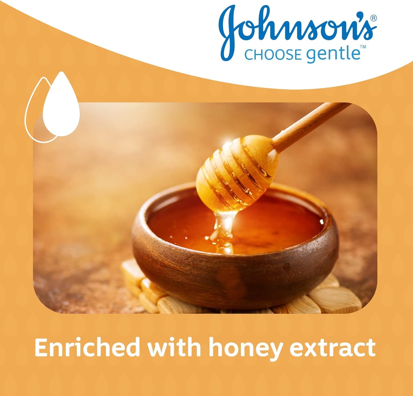 Johnson's Baby Honey soap Duo, Yellow, 90 g (Pack of 2)