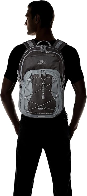 Trespass Albus Backpack Perfect Rucksack for School, Hiking, Camping or Work