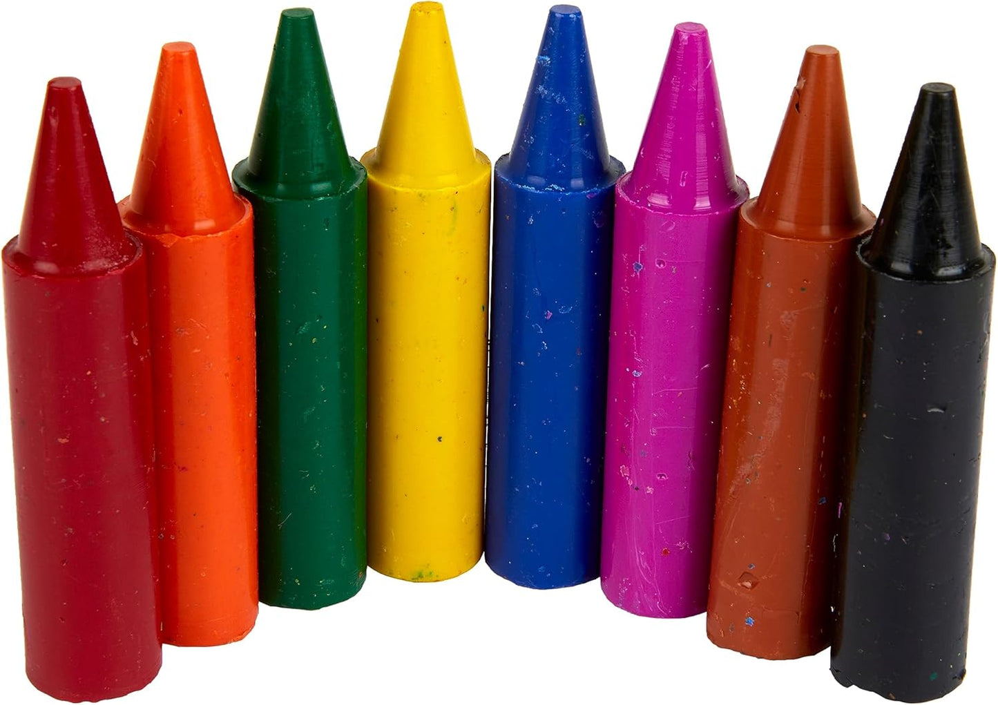 CRAYOLA MyFirst Jumbo Crayons - Assorted Colours Easy-Grip Colouring Crayons Perfect for Toddlers Hands Ideal for Kids Aged 12 Plus Months, Multicolor, (Pack of 8)
