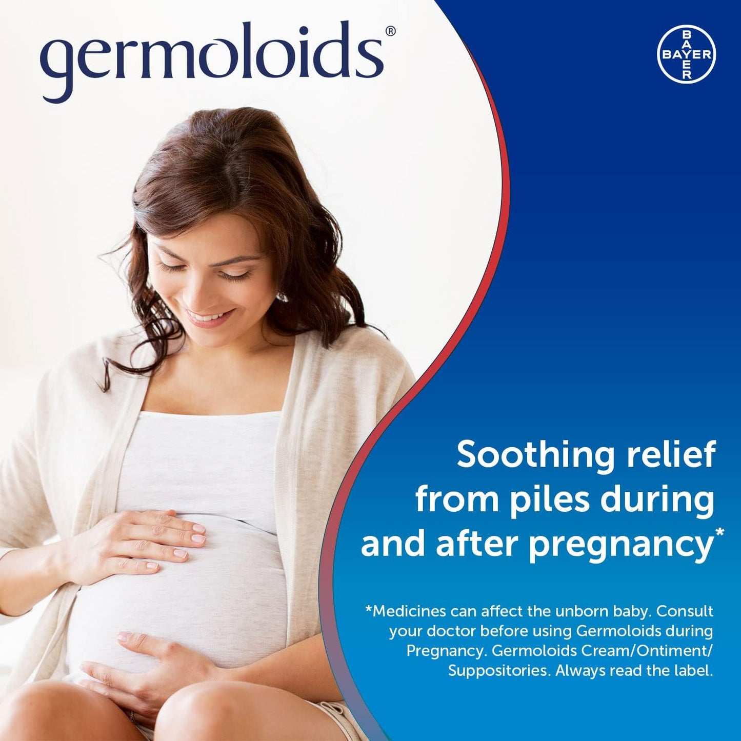 Germoloids Haemorrhoid Cream, Piles Treatment with Anaesthetic to Numb the Pain & Itch, 55 g, Pack of 1, (Packing may vary).