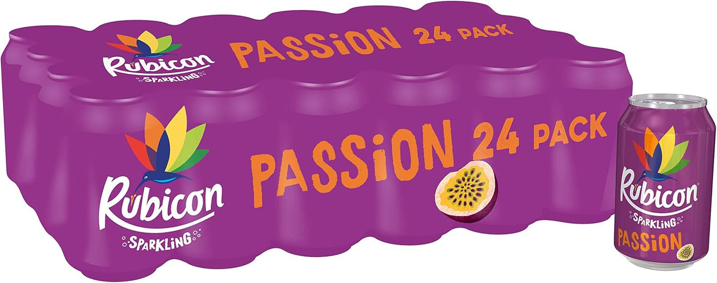Rubicon Sparkling Passion Flavoured | 24 x 300ML