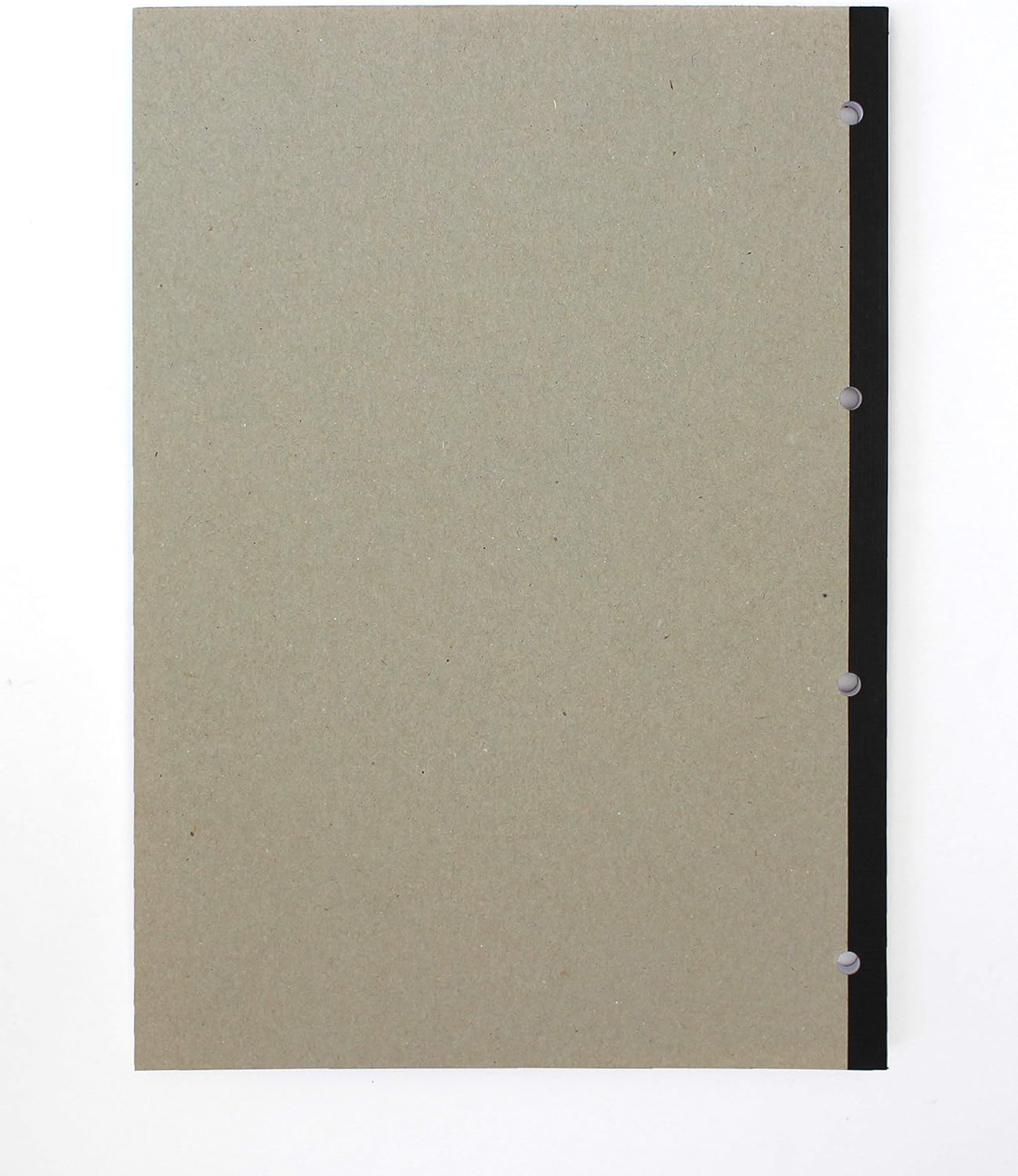 Silvine 160 Page A4 Refill Pad, Side Bound and Punched 4 Holes. Ruled 8mm Feint with Margin. Ref A4SRPFM, Single, White