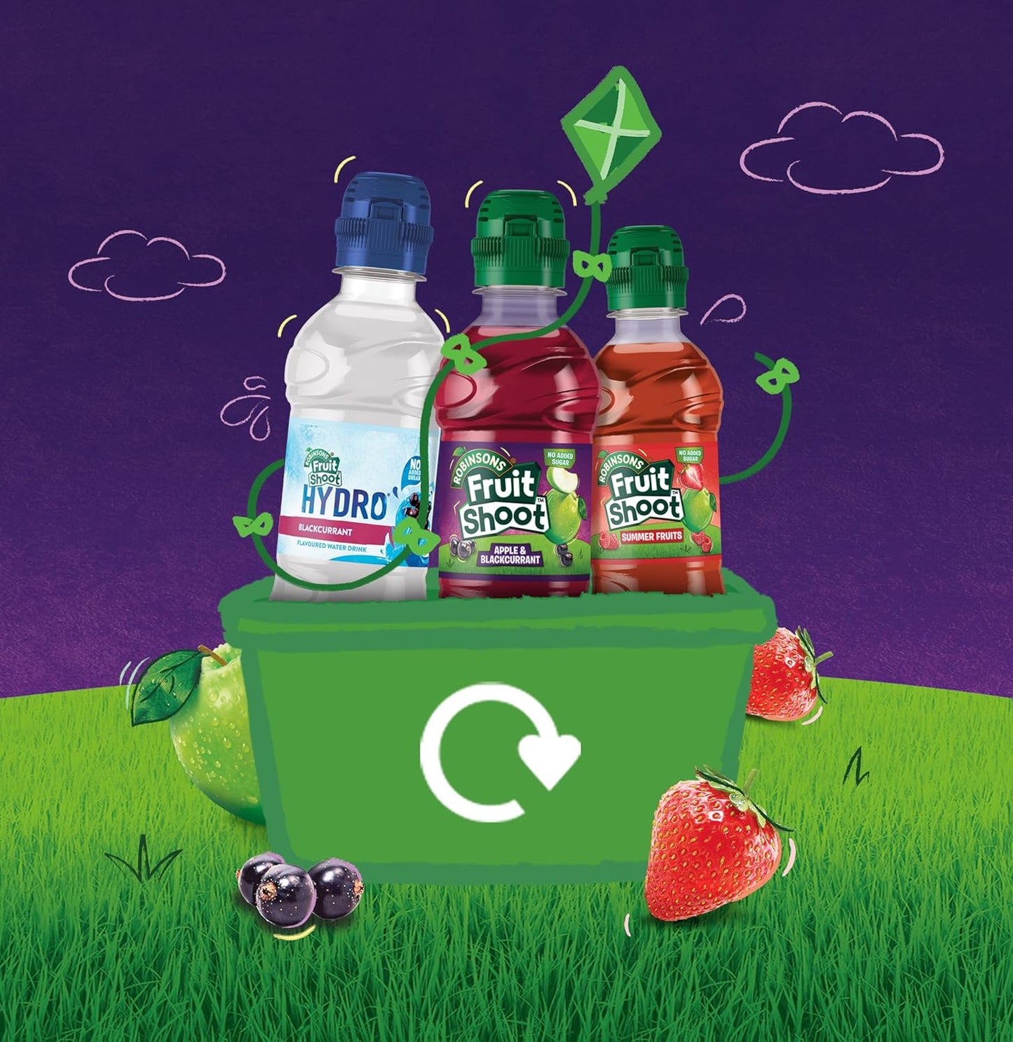 Robinsons Fruit Shoot Apple & Blackcurrant 24 x 200ml PET Bottles