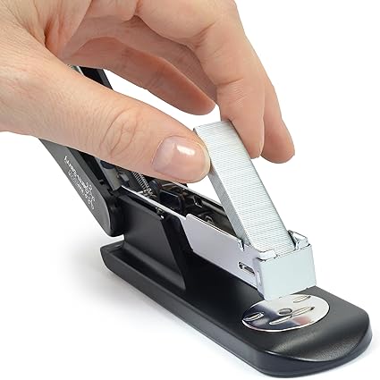 Rapesco 1734 Business Pack: 6 Germ-Savvy Antibacterial ECO Sting Ray Staplers, 20 Sheet Capacity, and 6 Boxes of 1000 24/6 mm Staples, Black