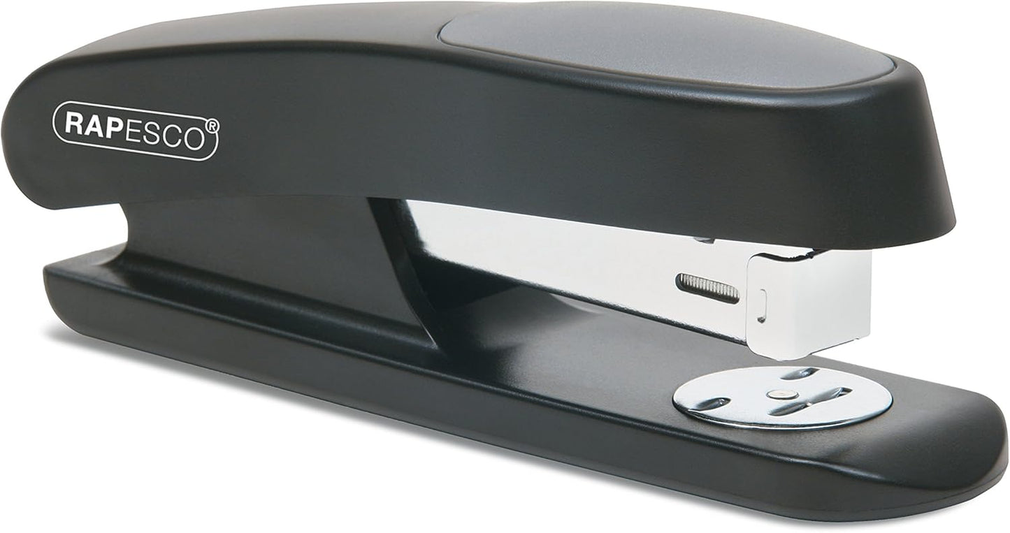 Rapesco 1472 Germ-Savvy Antibacterial, Sting Ray Stapler with R4 Staple Remover & 5000 x 26/6 mm Staples, Black, Bundle Visit the Rapesco Store