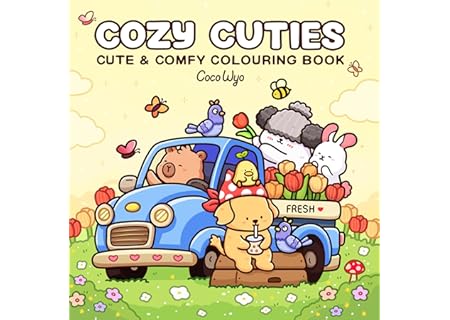 Cozy Cuties Cute Comfy Colouring