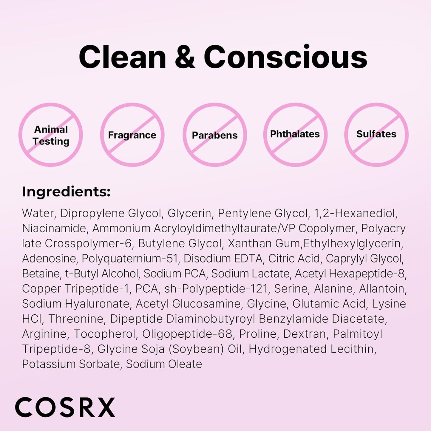 COSRX 6 Peptide Collagen Serum Face Toner with Niacinamide & Hyaluronic Acid, Hydrating & Firming Korean Essence, Anti-Wrinkle & Pore-Tightening Serum For Plump & Even Skin Tone, Korean Skincare 150ml