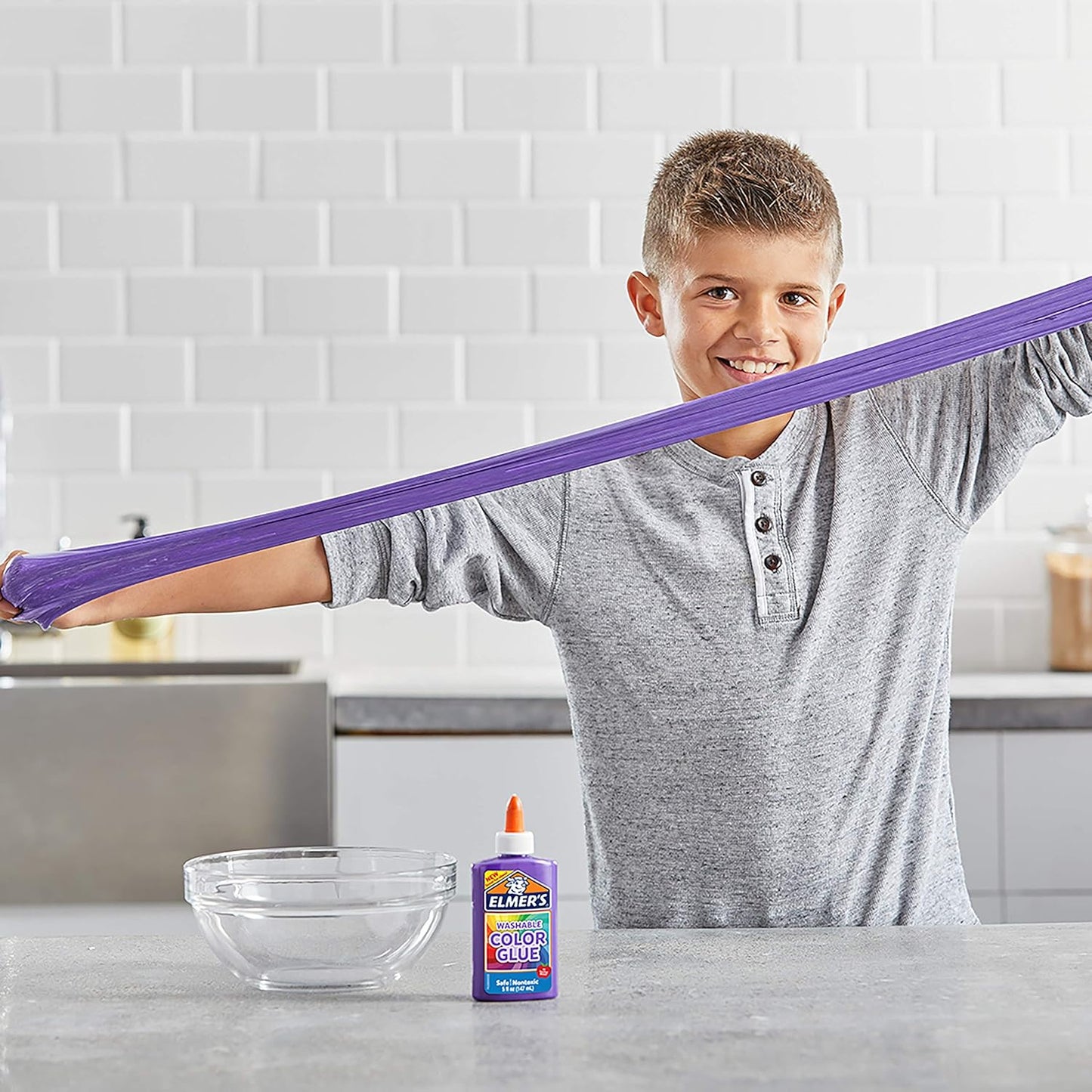 Elmer’s Magical Liquid Slime Activator Solution | Makes up to 4 Slime Batches (259ml) | Washable & Kid Friendly | Great for Making Slime