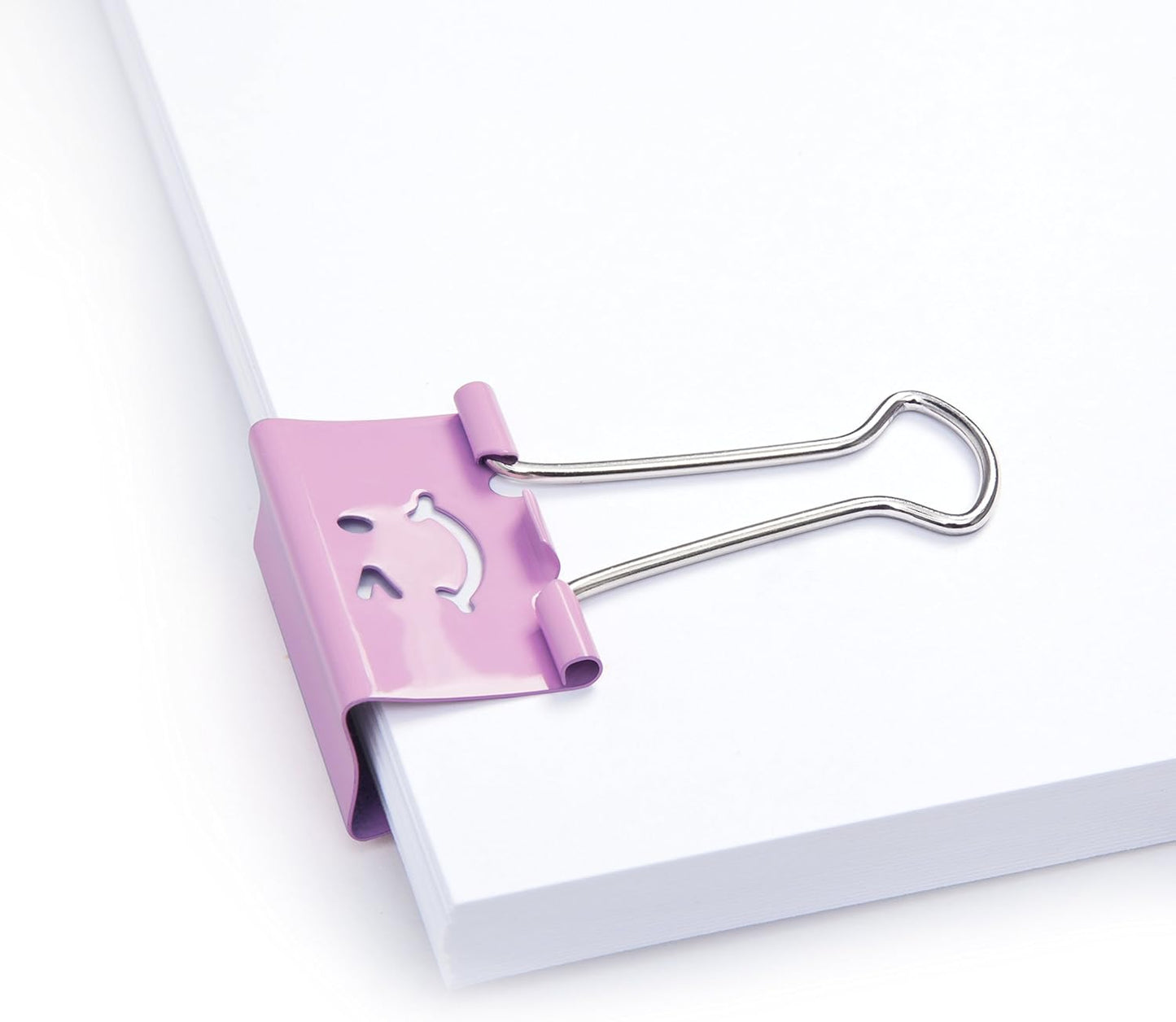 Rapesco 1352 32 mm Fun Foldback Clips, Candy Pink, Pack of 20