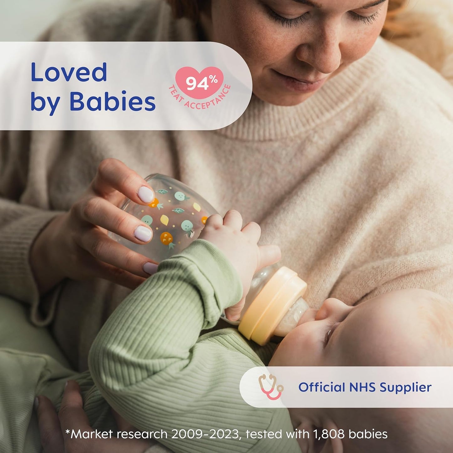 MAM Teats Size 0 | 4 Pack | Extra-Slow Flow | Fits All MAM Bottles | Made from SkinSoft Silicone | Baby Accessories for Newborn