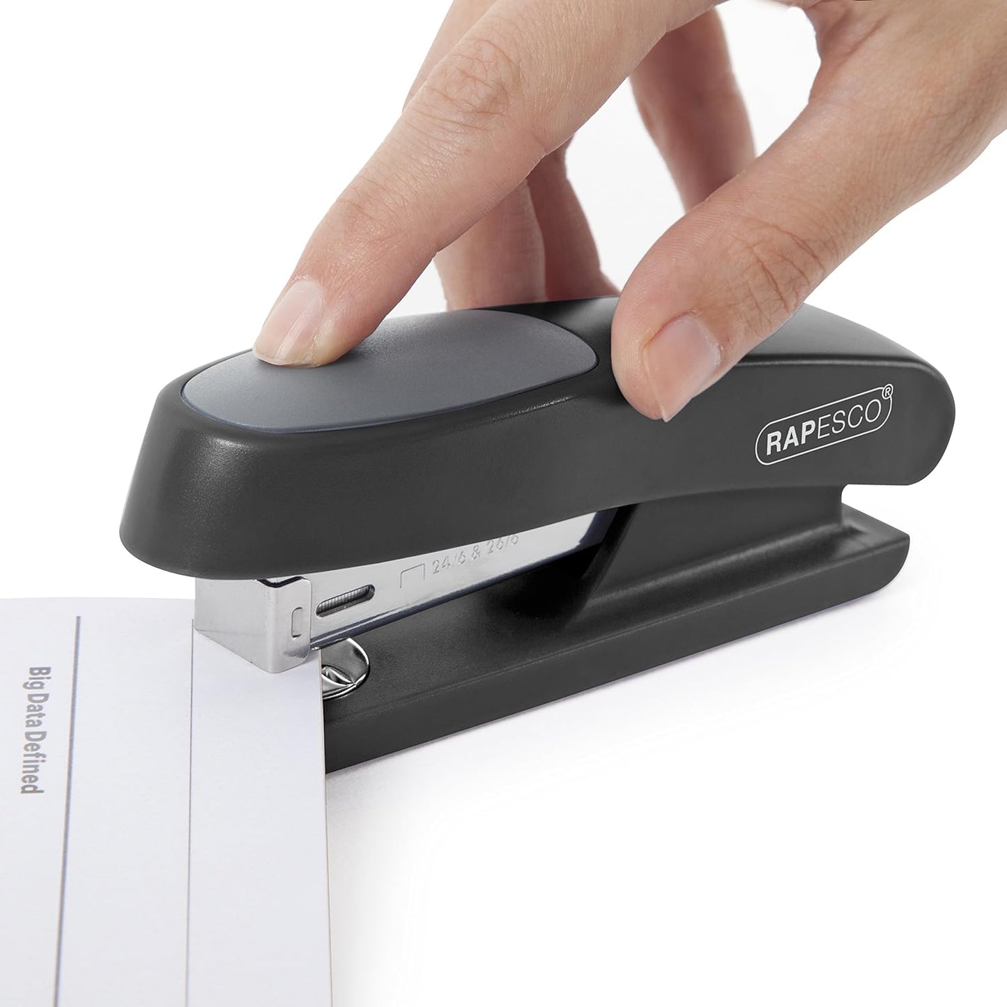 Rapesco 1472 Germ-Savvy Antibacterial, Sting Ray Stapler with R4 Staple Remover & 5000 x 26/6 mm Staples, Black, Bundle Visit the Rapesco Store