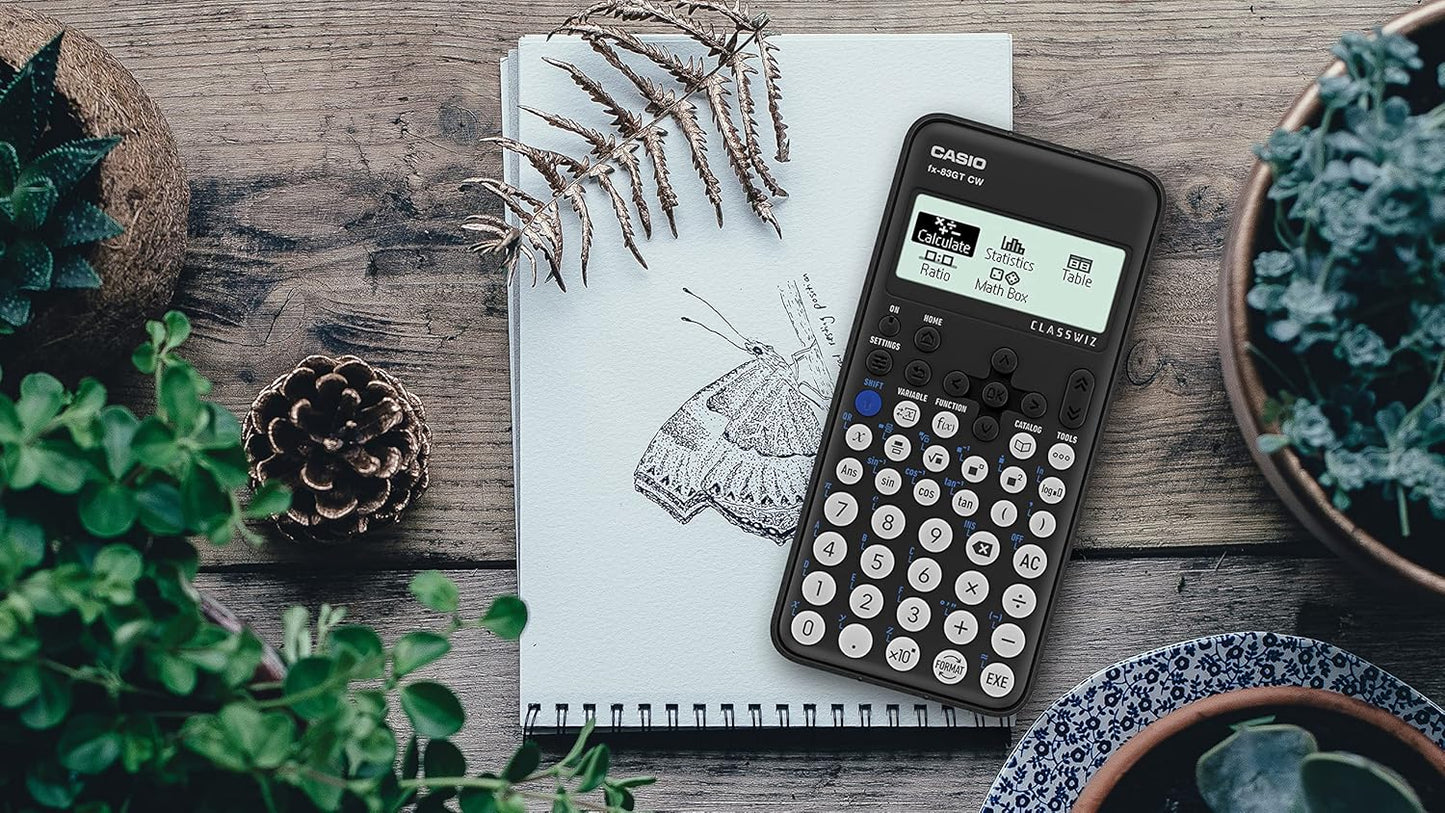 Casio FX-83GTCW Black Scientific Calculator